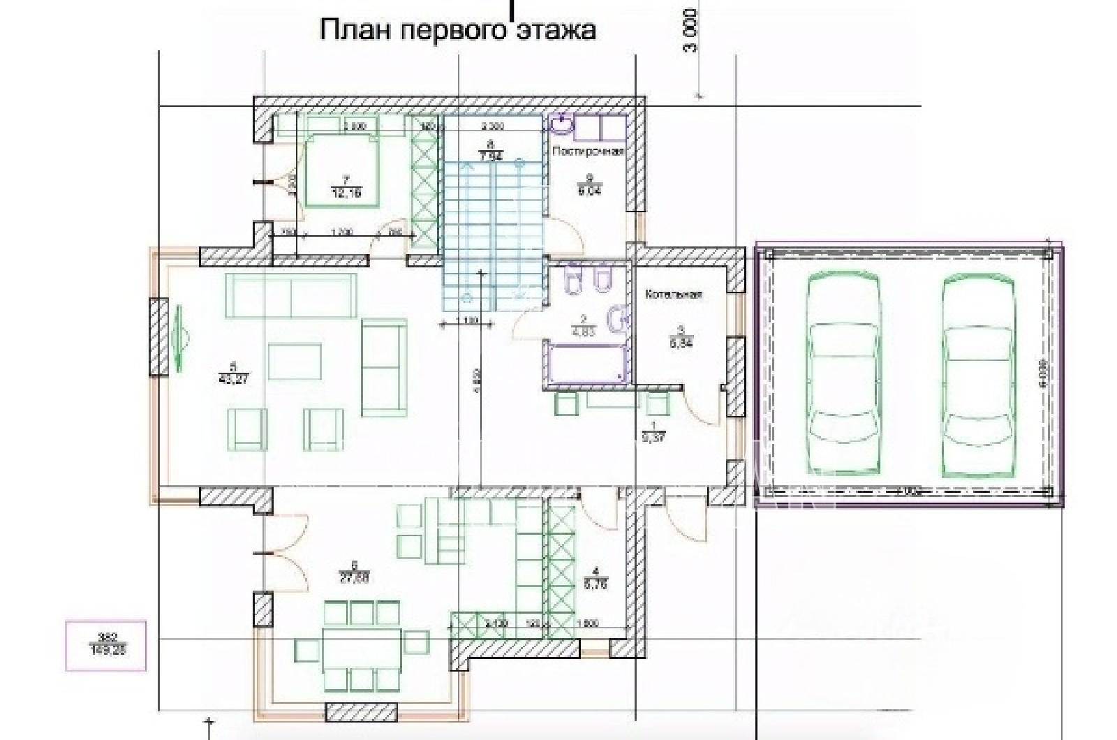 Планировка лота