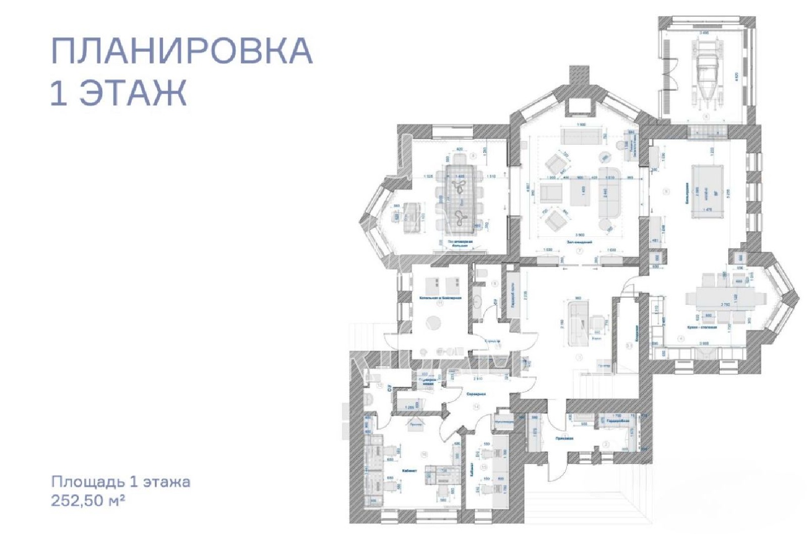 Планировка лота