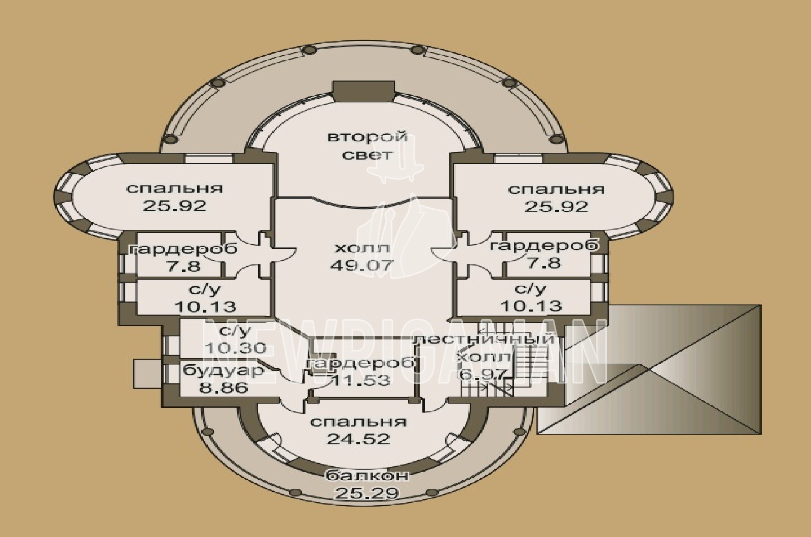 Планировка лота