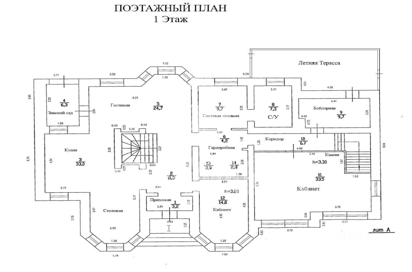 Планировка лота